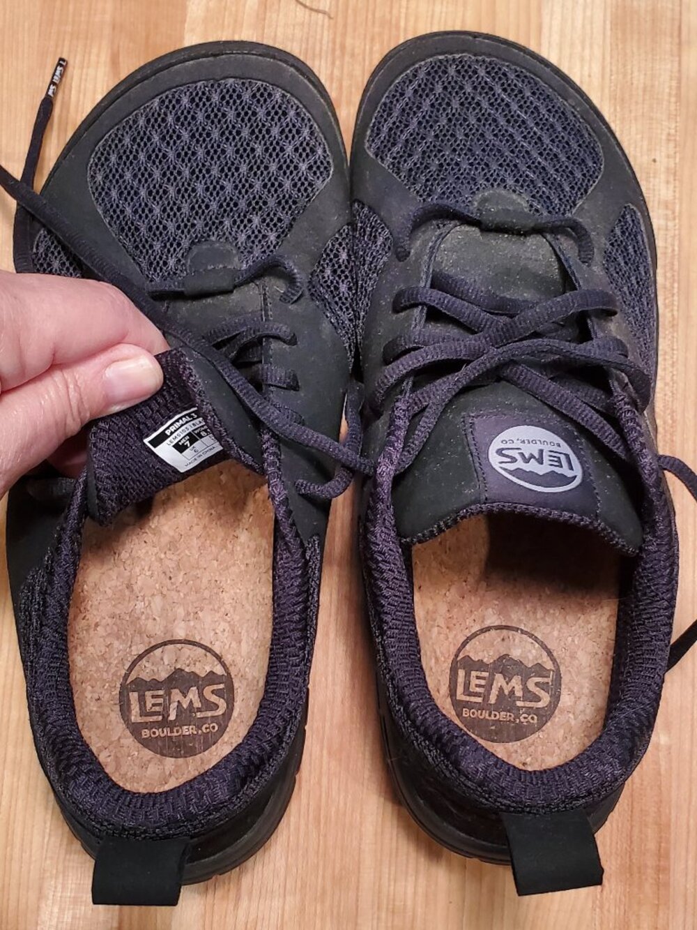 LEMS Primal 3 Unisex Barefoot Shoes Black Asphalt Men's Size 7, Women's 8.5M - Picture 5 of 6